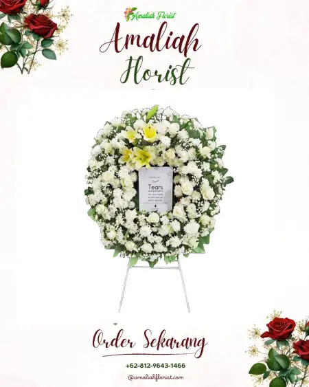 Krans Bunga Duka Galela Barat